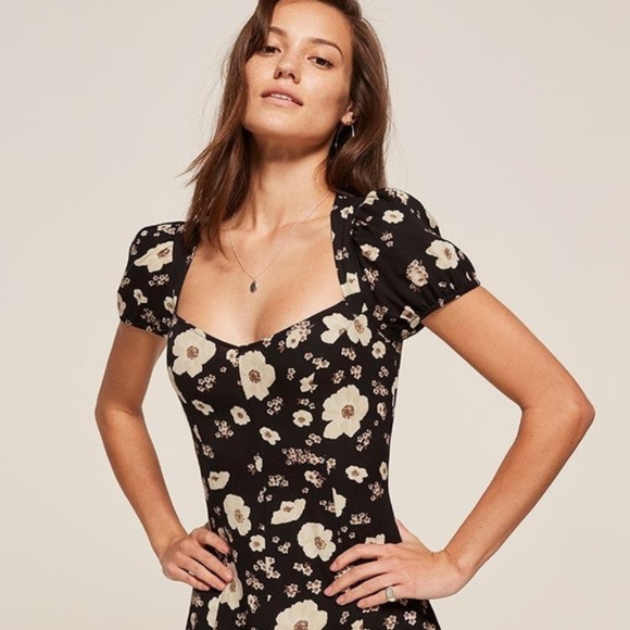 Reformation Lucinda Dress 2 In Alpine RARE!! - Picture 2 of 6